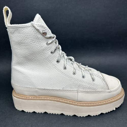Converse Chuck Taylor Crafted Terrain Boot Egret Ivory 173212C Womens Size 5.5