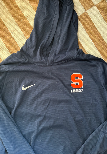 Used Men's Large Syracuse Lacrosse Nike Sweatshirt
