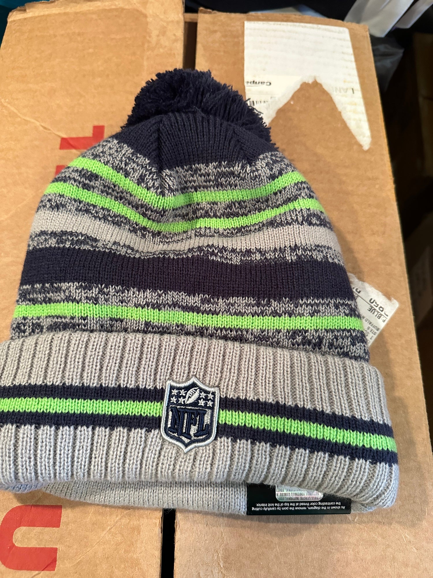 Seattle Seahawks New Era Winter Hat NFL