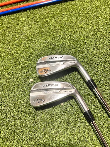 Callaway Apex 2021 pro irons - stiff flex 4 Iron Only