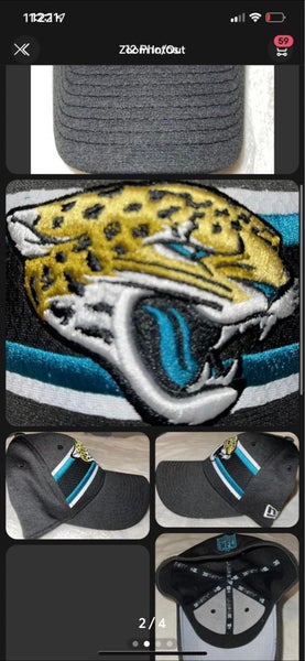 Official New Era NFL Football Jacksonville Jaguars Fitted Hat Mens