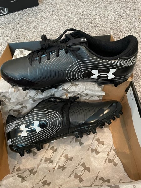 Under Armour Highlight MC Football Cleats Black/Red Men’s Size 13 -  1257747-051 | SidelineSwap