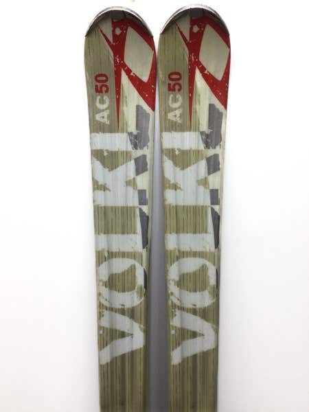 USED 177 cm Volkl Unlimited AC 50 All Mountain Skis w/ Marker Wide