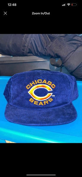 Official NFL Football Chicago Bears Vintage Snapback Hat Used Classic Old  Adjust