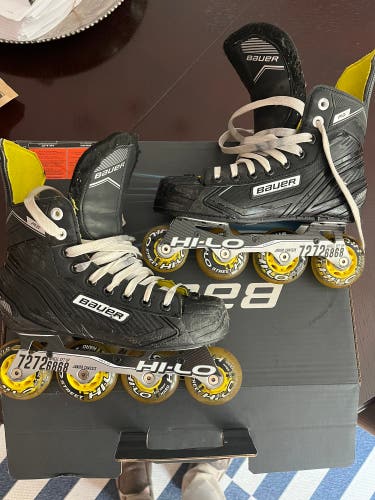 Used Bauer Regular Width Size 4 RS Inline Skates