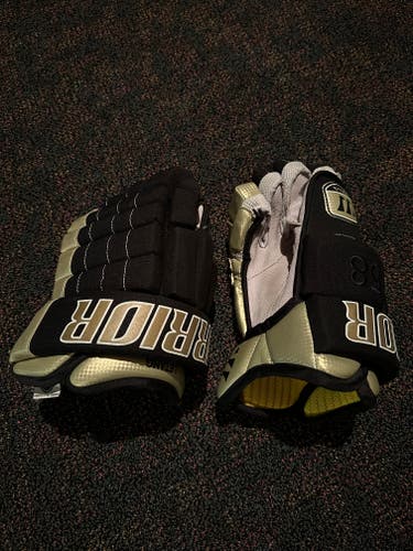 pro stock Letang warrior franchise gloves 13" MIA hockey