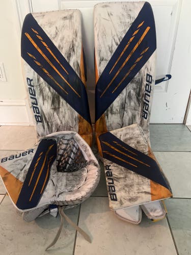 Used 34" Regular Pro Stock Hyperlite Goalie Full Set