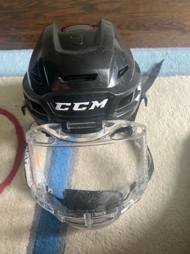 Used Small CCM Resistance Helmet With Bubble