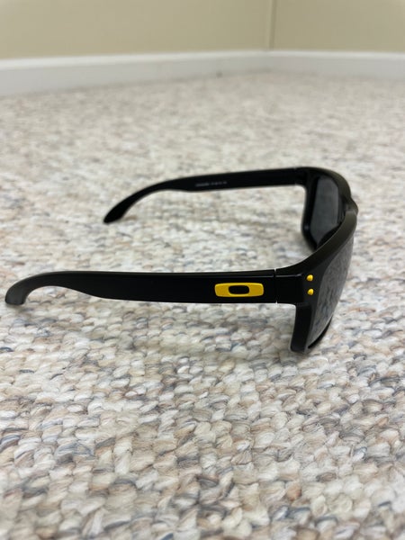 Men's Pittsburgh Steelers Oakley Holbrook Sunglasses