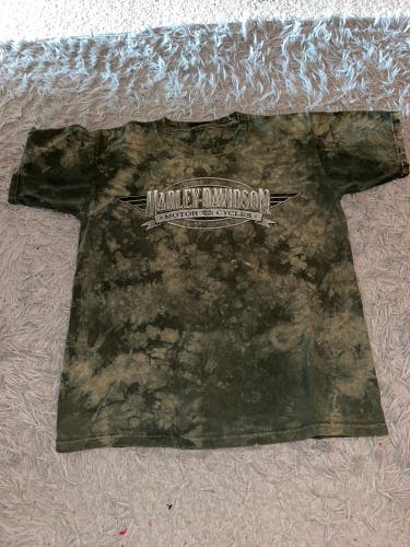 Green Harley Davidson Valparaiso Indiana shirt