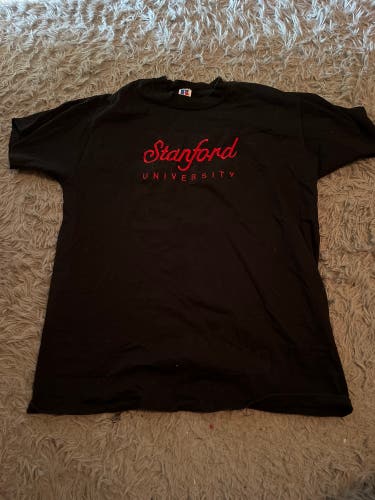 Vintage Black Stanford University T-shirt