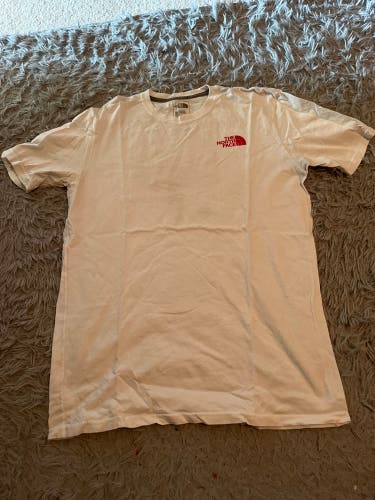 Used White North Face Shirt