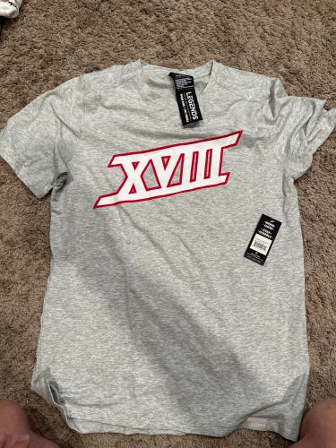 Team Eighteen Grey tee shirt