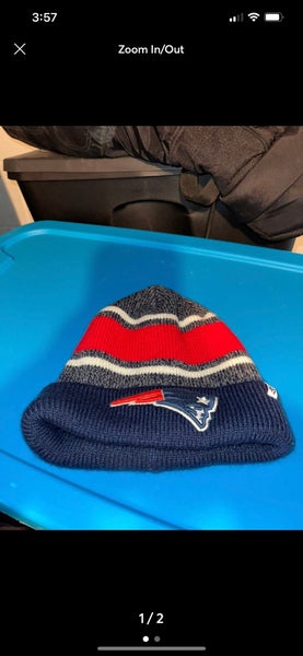 Official NFL Football 47 Brand New England Patriots Beanie Hat