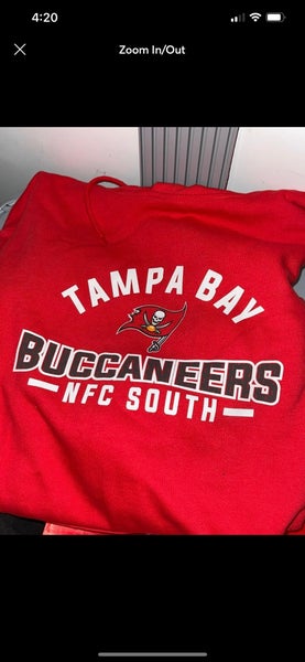 Official NFL Football Tampa Bay Buccaneers Hoodie Mens Size XL Like New