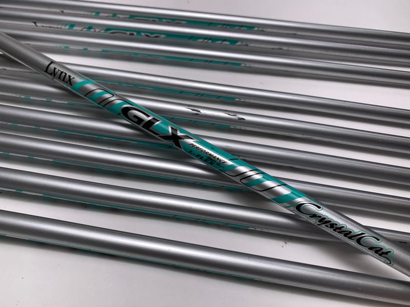 Lot De Fers De Golf Lynx Crystal Cat 15.5 - 3 à SW (sans PW), Graphite, Droitier, Occasion
