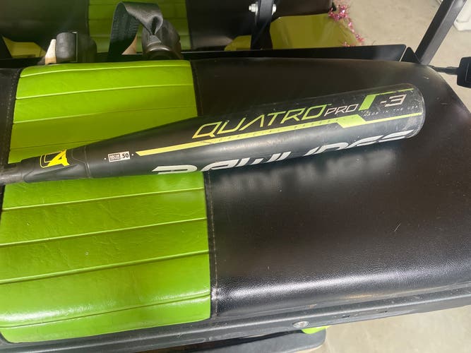 BBCOR Certified Rawlings (-3) 29 oz 29" Quatro Pro Bat