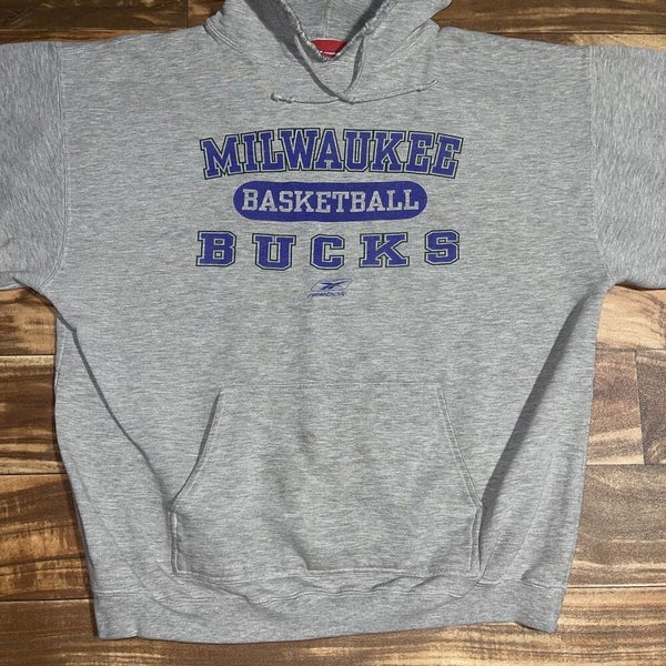 Milwaukee Bucks Sweatshirt, Basketball Vintage Crewneck Short Sleeve