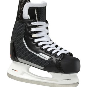 Winnwell Ice Skates AMP300 Size Range Black New SK1703 Hockey Skates Sizes 6-13
