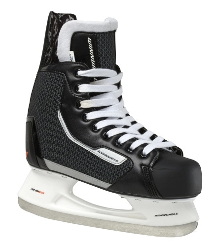 Winnwell Ice Skates AMP300 Size Range Black New SK1703 Hockey Skates Sizes 6-13