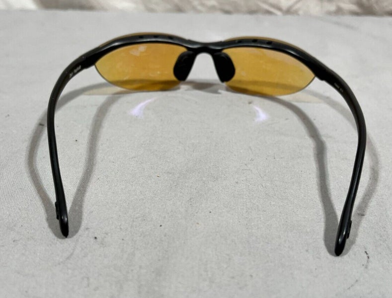 Native Eyewear Dash Asphalt Sport Sunglasses Polarized Amber Lenses +Case  GREAT