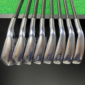 Callaway Apex 21 Forged 4-AW Iron Set Regular Recoil Dart 75g RH - Used