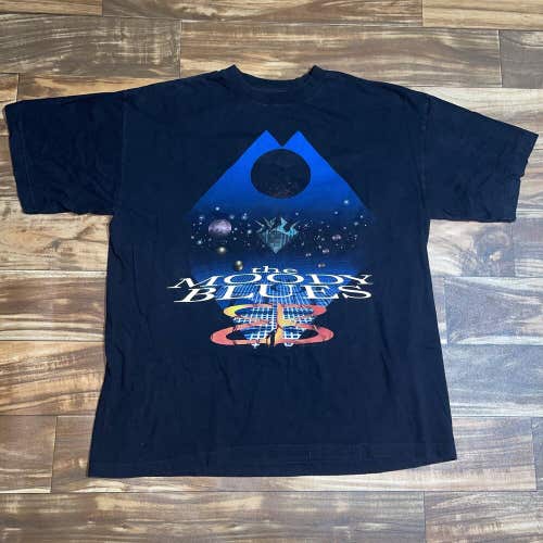 Vintage 1998 The Moody Blues Music Band Tour T-Shirt Mens Size XL Giant Tag EB