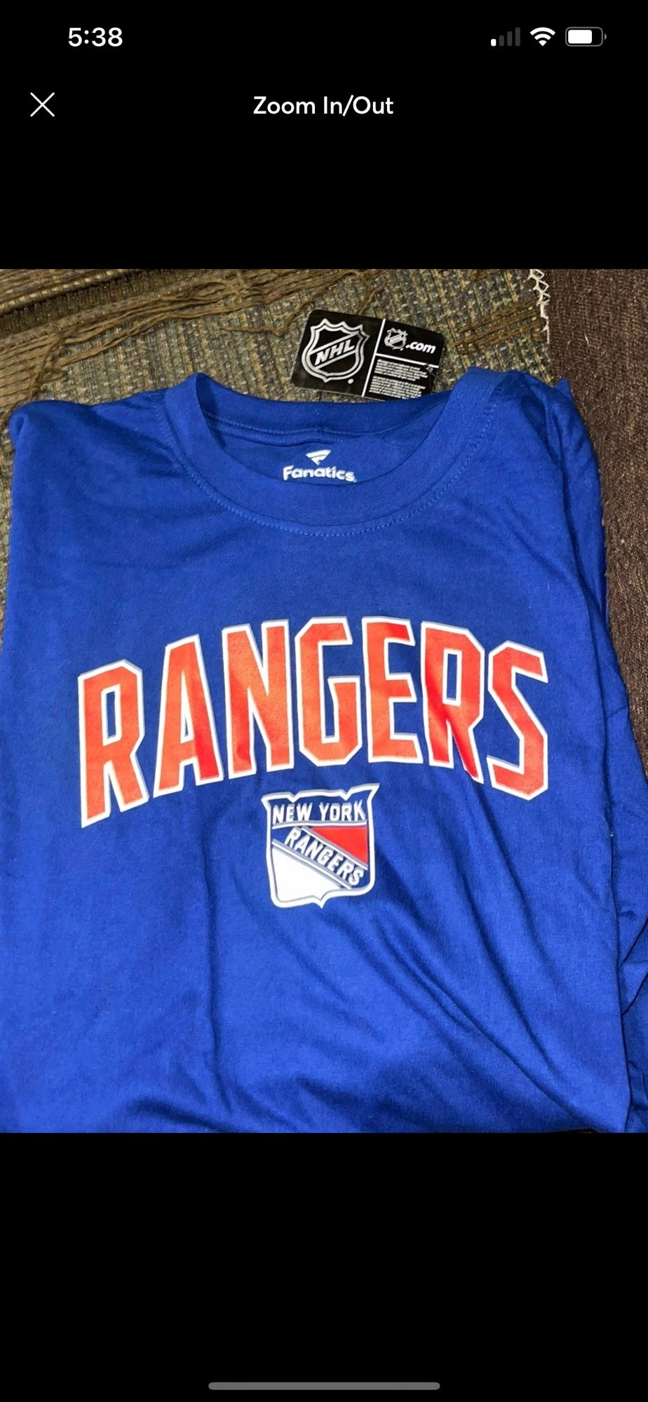 New York Rangers Hockey VINTAGE Majestic NHL Shirt NEW w/Tags 