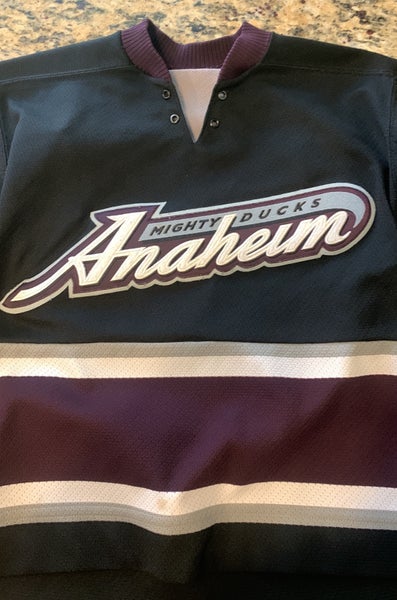Vintage KOHO NHL Anaheim Mighty Ducks Alternate Jersey Youth S/M