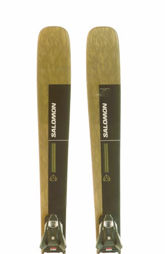 Used 2023 Salomon Stance 84 Skis With Salomon Strive 13 Bindings Size 161 (Option 230453)