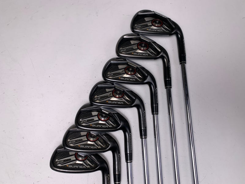 Taylormade Burner 2.0 Iron Set 4-PW 85g Regular Steel Mens RH