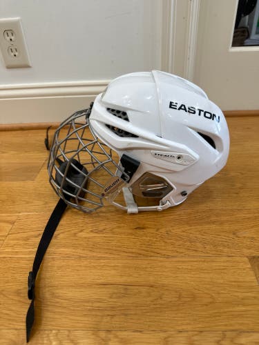 Used Medium Easton S9 Helmet With Bauer Cage