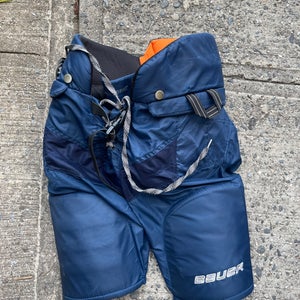 Bauer navy blue junior XL hockey pants Supreme