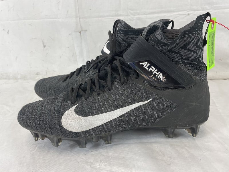 Nike Alpha Menace Elite 2 D Black Football Cleats CI530-001 Mens