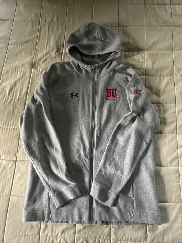 Boston University Men’s Lacrosse Full Zip Sweatshirt