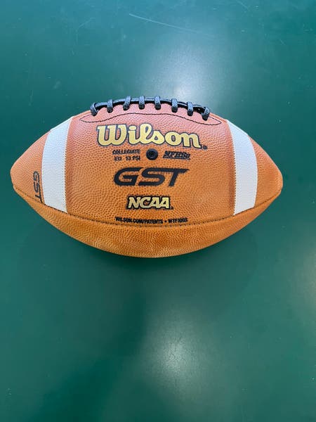 Wilson GST Ballon De Football En Cuir - Taille Officielle - Léger Et Contrôle Optimal