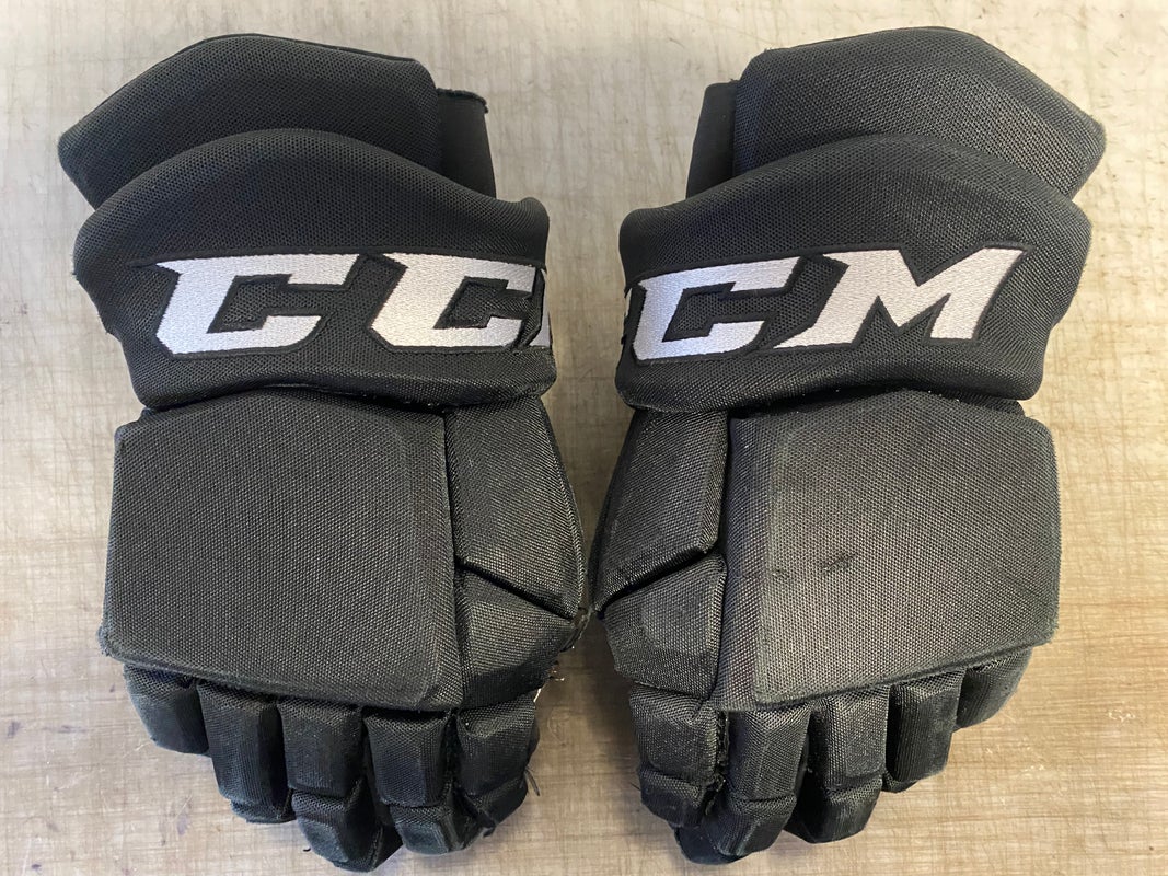 CCM HGTK Tacks Pro Stock Hockey Gloves 15" Black 4187