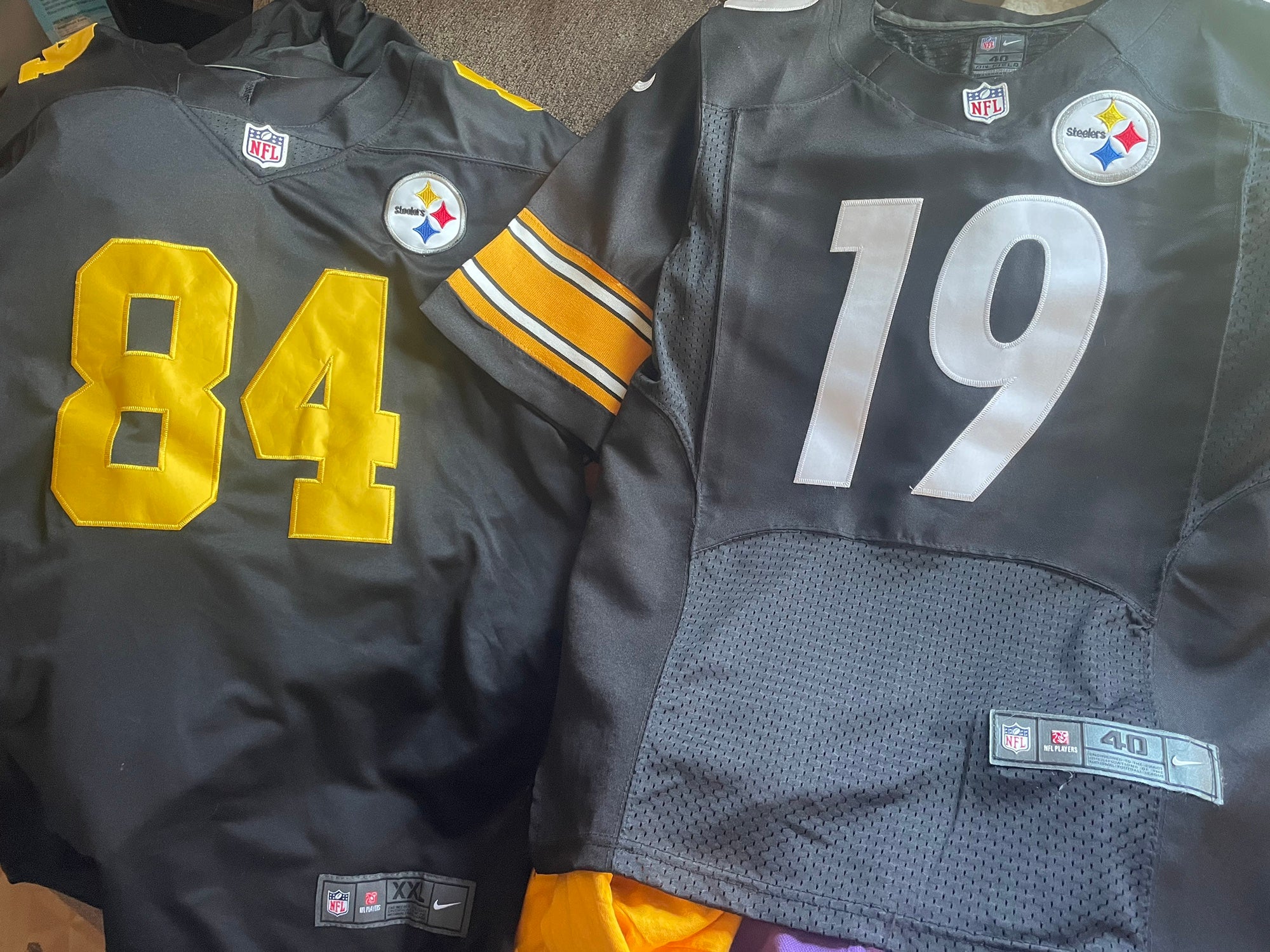 Youth Pittsburgh Steelers James Conner Nike Gold Inverted Game Jersey