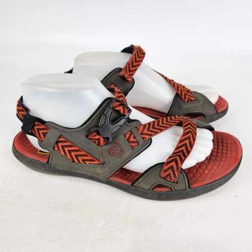 KEEN Maupin Men's Black Orange Water Resistant Sport Sandals Size: 9