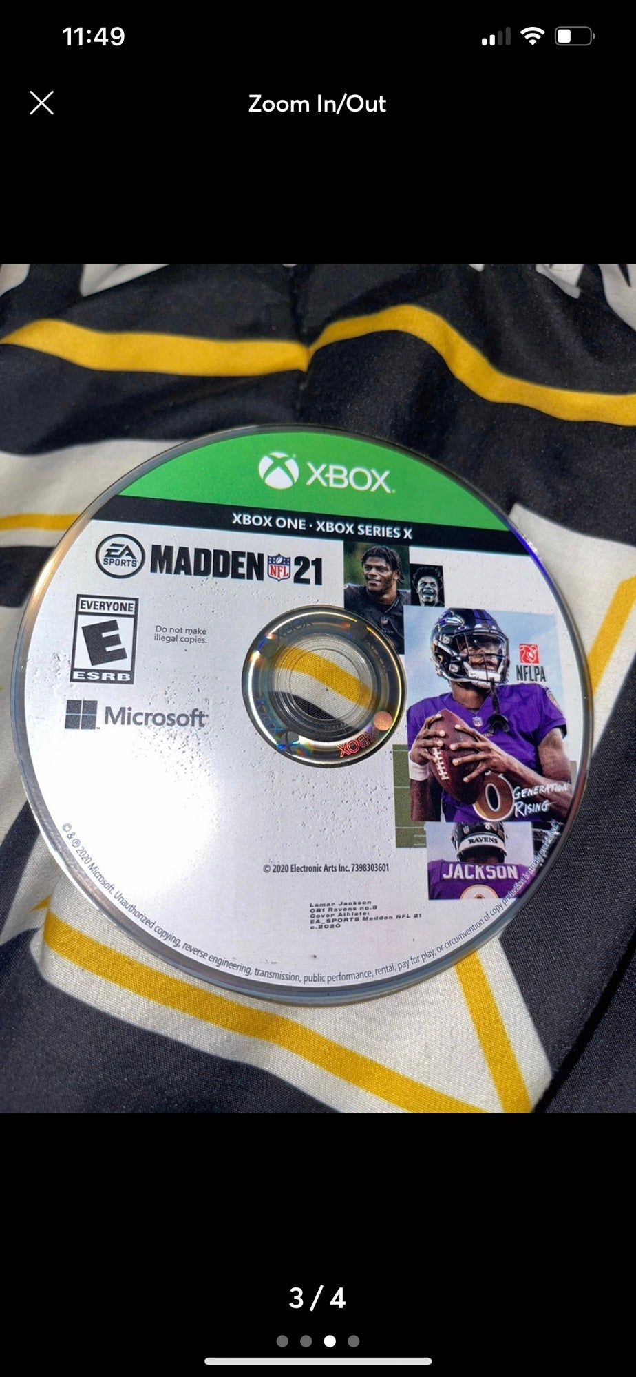 Madden NFL 16 (PlayStation 4 PS4) - Disc Only - Fully Tested