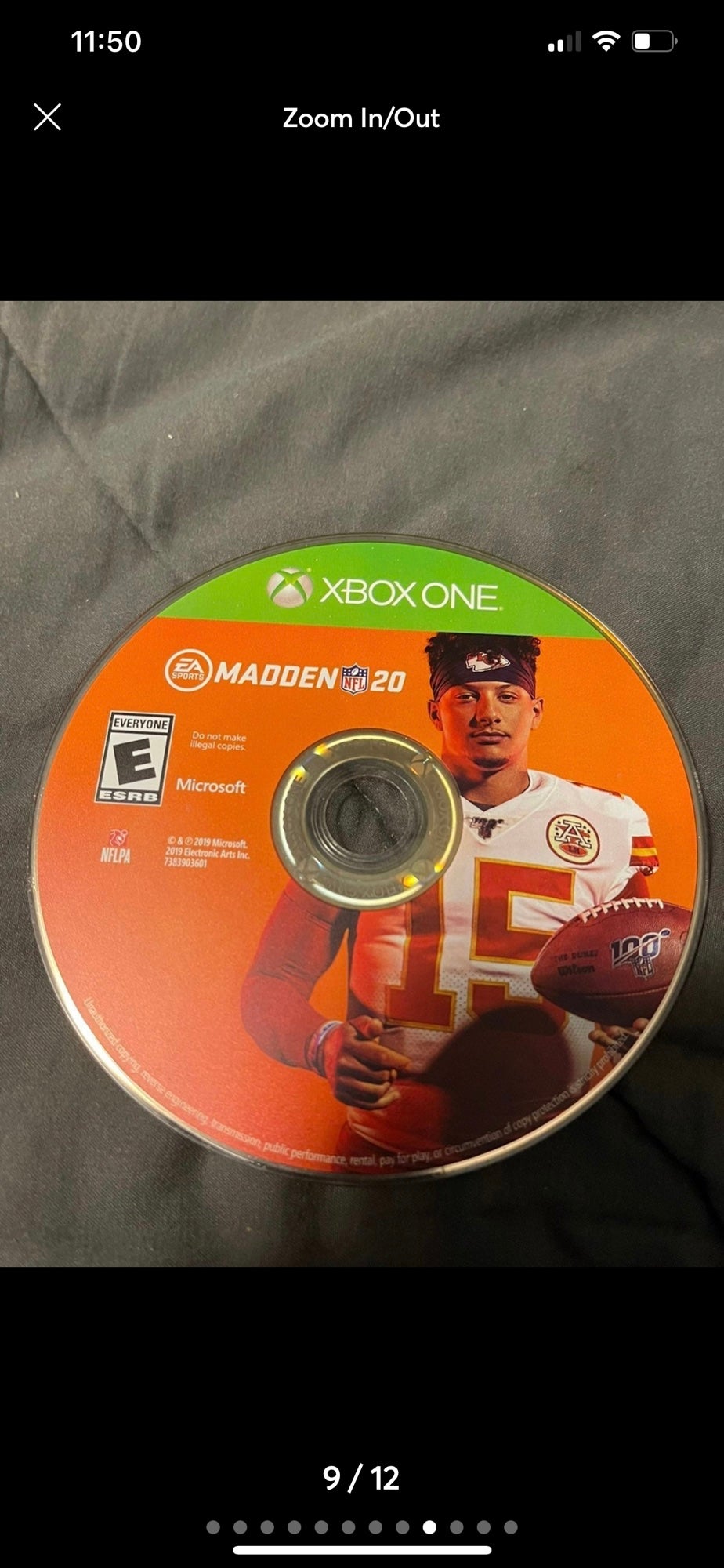 Official EA Sports Madden NFL 20 Football E Xbox One New Out Of