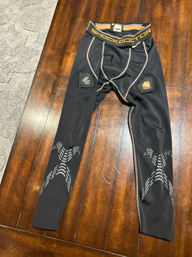 Black Used Men's XS Shock Doctor Compression