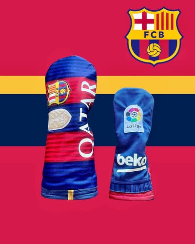 FC Barcelona Fairway Wood & Hybrid Head Cover