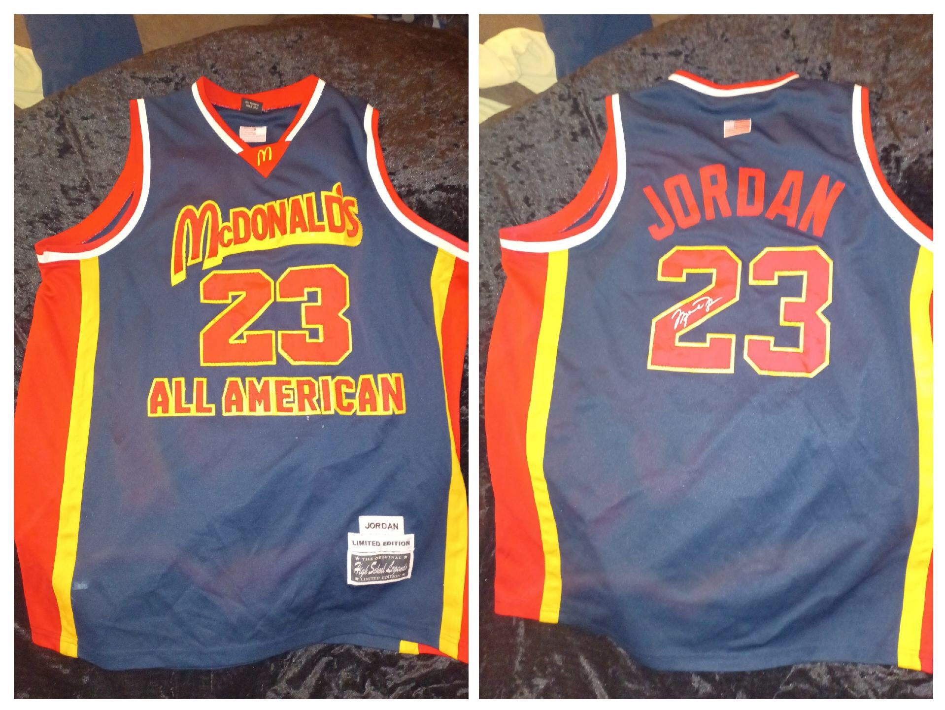 McDonald's All American Legends Michael Jordan Jersey dress s