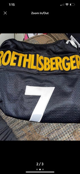 Pittsburgh Steelers NFL Ben Roethlisberger Jersey Reebok MEDIUM