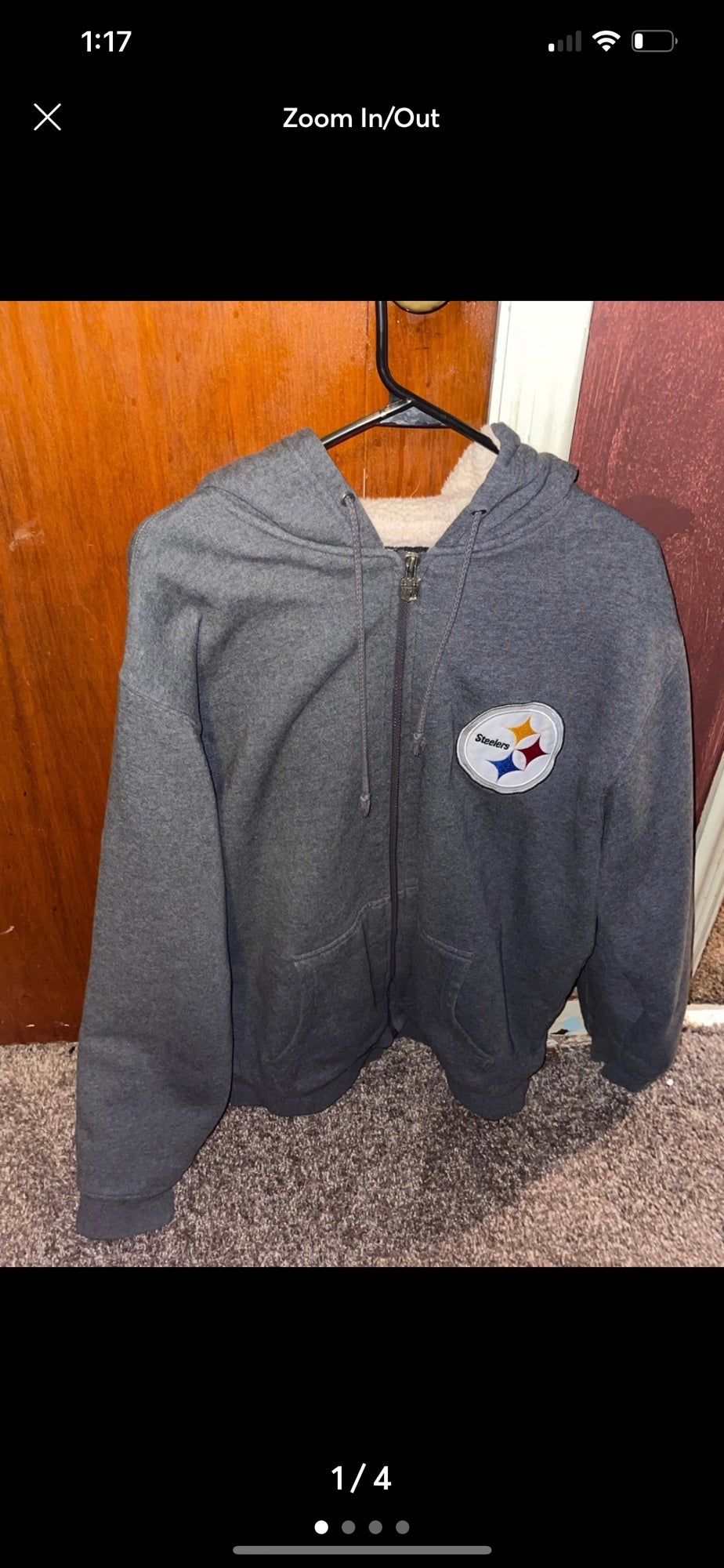 New Era Steelers Full-Zip Hoodie