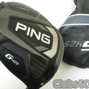 PING G425 Max Driver 9° Mitsubishi Tensei AV Orange 65 Stiff Flex +Cover  NICE