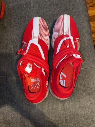 Red New Adult Men's Size 10 Metal Nike Low Top Force Zoom Trout 7