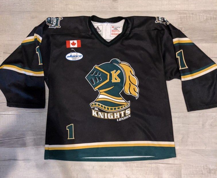 Reebok London Knights Signed CHL Jersey Mens Large Made in 