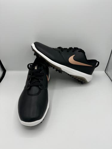 Nike Roshe G Tour Golf Cleats Shoes Black Bronze AR5582-001 Women’s Size 9.5